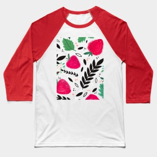 Strawberry Fields Baseball T-Shirt